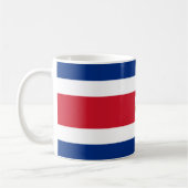 Patriotic Costa Rica Flag Koffiemok (Links)