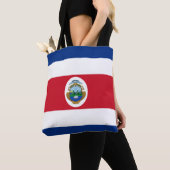 Patriotic Costa Rica Flag Tote Bag (Dichtbij)
