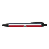 Patriotic Costa Rica Flag Zwarte Inkt Pen (Bovenkant)