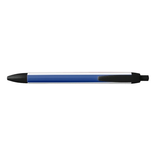 Patriotic Costa Rica Flag Zwarte Inkt Pen (Achterkant)