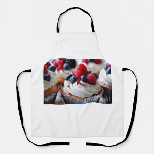 Patriotic Cupcake Schort (Voorkant)