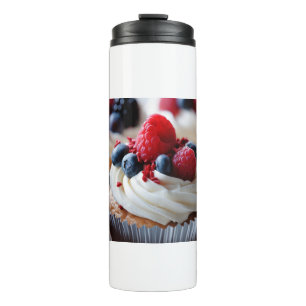 Patriotic Cupcake Thermosbeker