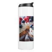 Patriotic Cupcake Thermosbeker (Gedraaid links)