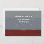 Patriotic Cupcakes Invitation Kaart (Achterkant)