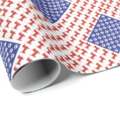 Patriotic Dachshund Cadeaupapier (Rol Hoek)