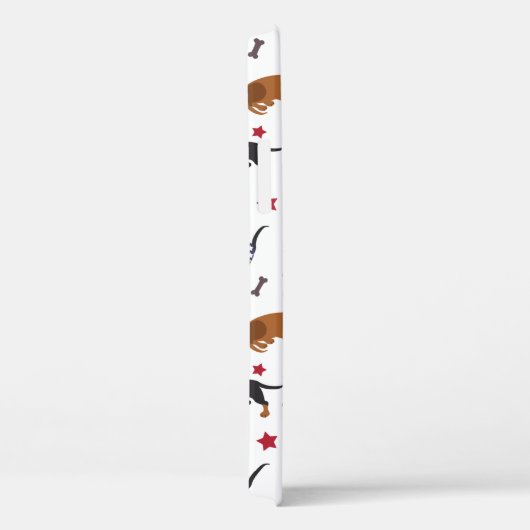 Patriotic Dachshund Case-Mate iPhone Case (Achterkant / Rechts)