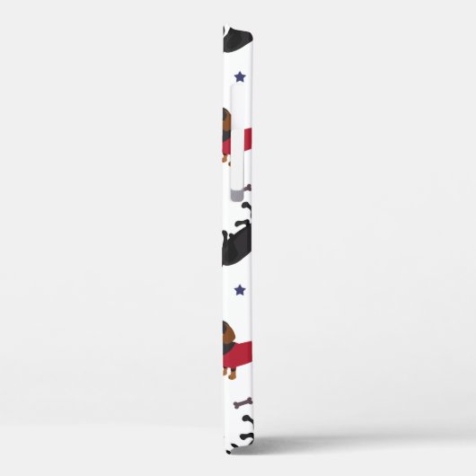 Patriotic Dachshund Case-Mate iPhone Case (Achterkant / Links)