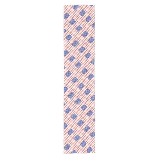 Patriotic Dachshund Korte Tafelloper (Voorkant)