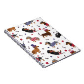 Patriotic Dachshund Notitieboek (Rechterzijde)