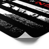 Patriotic Dad 2026 Promoted To Daddy Est 2026 New  Poster (Hoek)