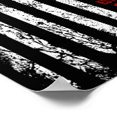 Patriotic Dad Promoted To Daddy Est 2025 New Dad 2 Poster (Hoek)