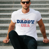 Patriotic Daddy Verenigde Staten Vlag Vaderdag T-shirt