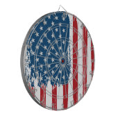 Patriotic Dart Board Dartbord (Voorkant Links)