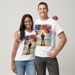 Patriotic Design T-Shirt Memorial Day voor coupon