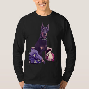 Patriotic Doberman 517 T-shirt