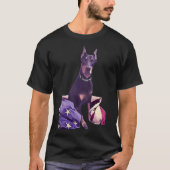 Patriotic Doberman 517 T-shirt (Voorkant)