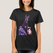 Patriotic Doberman 517 T-shirt (Voorkant)