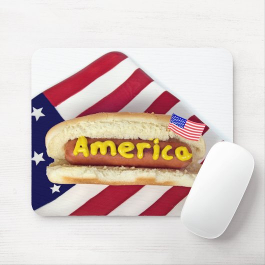 Patriotic Dog Muismat (Met muis)