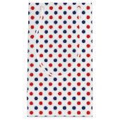 Patriotic Dots Gift Bag Klein Cadeauzakje (Voorkant)