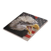 Patriotic Eagle Afbeelding Tile Tegeltje (Zijkant)