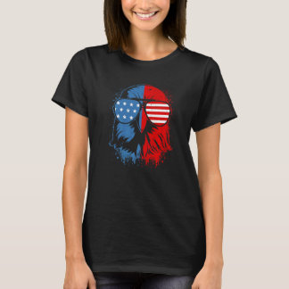 Patriotic Eagle American Flag 4th Of July  4 T-shirt