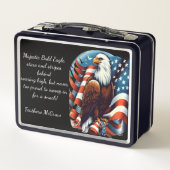 Patriotic Eagle Feast: Swooping voor snacks (Achterkant)