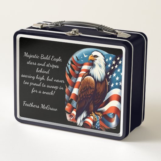 Patriotic Eagle Feast: Swooping voor snacks (Voorkant)