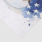 Patriotic Eagle Flag Tissue Paper Tissuepapier (Detail)