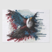 Patriotic Eagle Flag Tissuepapier (Voorkant)