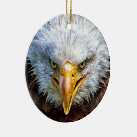 Patriotic Eagle Keramisch Ornament (Rechts)