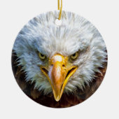 Patriotic Eagle Keramisch Ornament (Voorkant)