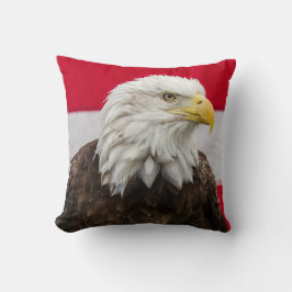 Patriotic Eagle Kussen