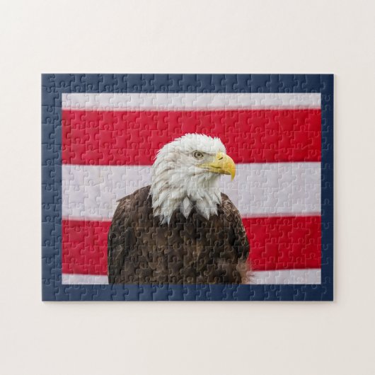 Patriotic Eagle Legpuzzel (Horizontaal)