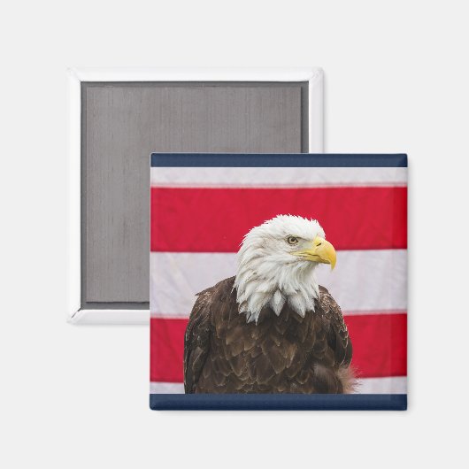 Patriotic Eagle Magneet (Voorkant / Achterkant)