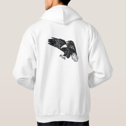 Patriotic Eagle Mark Elsen Hoodie (Achterkant)