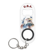 Patriotic Eagle Mini Flessenopener (Voorkant)