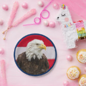 Patriotic Eagle Papieren Bordje (Feest)