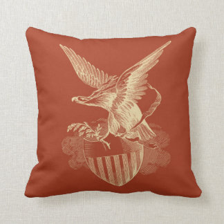 Patriotic Eagle Pillow Kussen