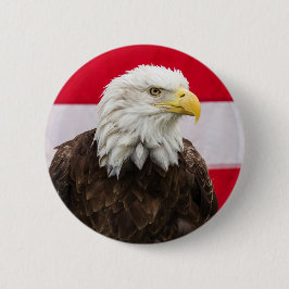 Patriotic Eagle Ronde Button 5,7 Cm
