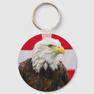 Patriotic Eagle Sleutelhanger