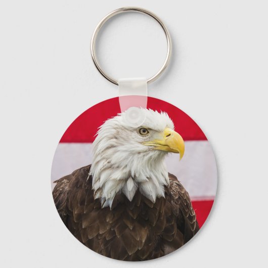 Patriotic Eagle Sleutelhanger (Voorkant)