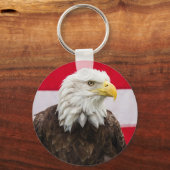 Patriotic Eagle Sleutelhanger (Voorkant)