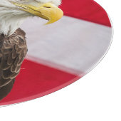 Patriotic Eagle Snijplank (Hoek)