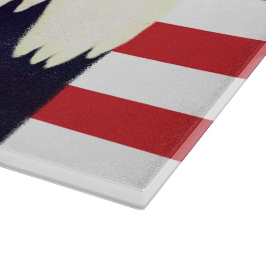 Patriotic Eagle Snijplank (Hoek)