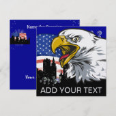 Patriotic Eagle - SRF Kaart (Voorkant / Achterkant)