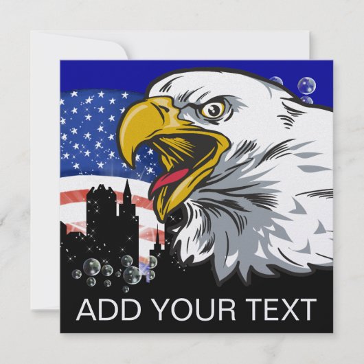 Patriotic Eagle - SRF Kaart (Voorkant)