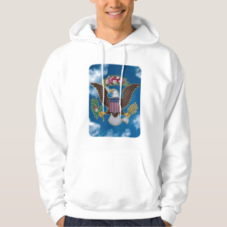 Patriotic Eagle T-shirt van de mannen - "In God We