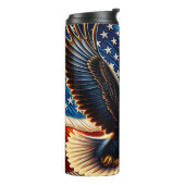 Patriotic Eagle Thermal Tumbler Thermosbeker (Gedraaid links)