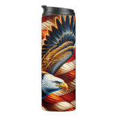 Patriotic Eagle Thermal Tumbler Thermosbeker (Geroteerd rechts)