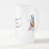 Patriotic Eagle USA FAFO Patriottische Mok (Voorkant rechts)